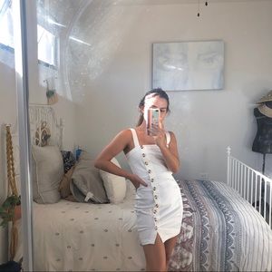 White Denim Dress | Forever 21